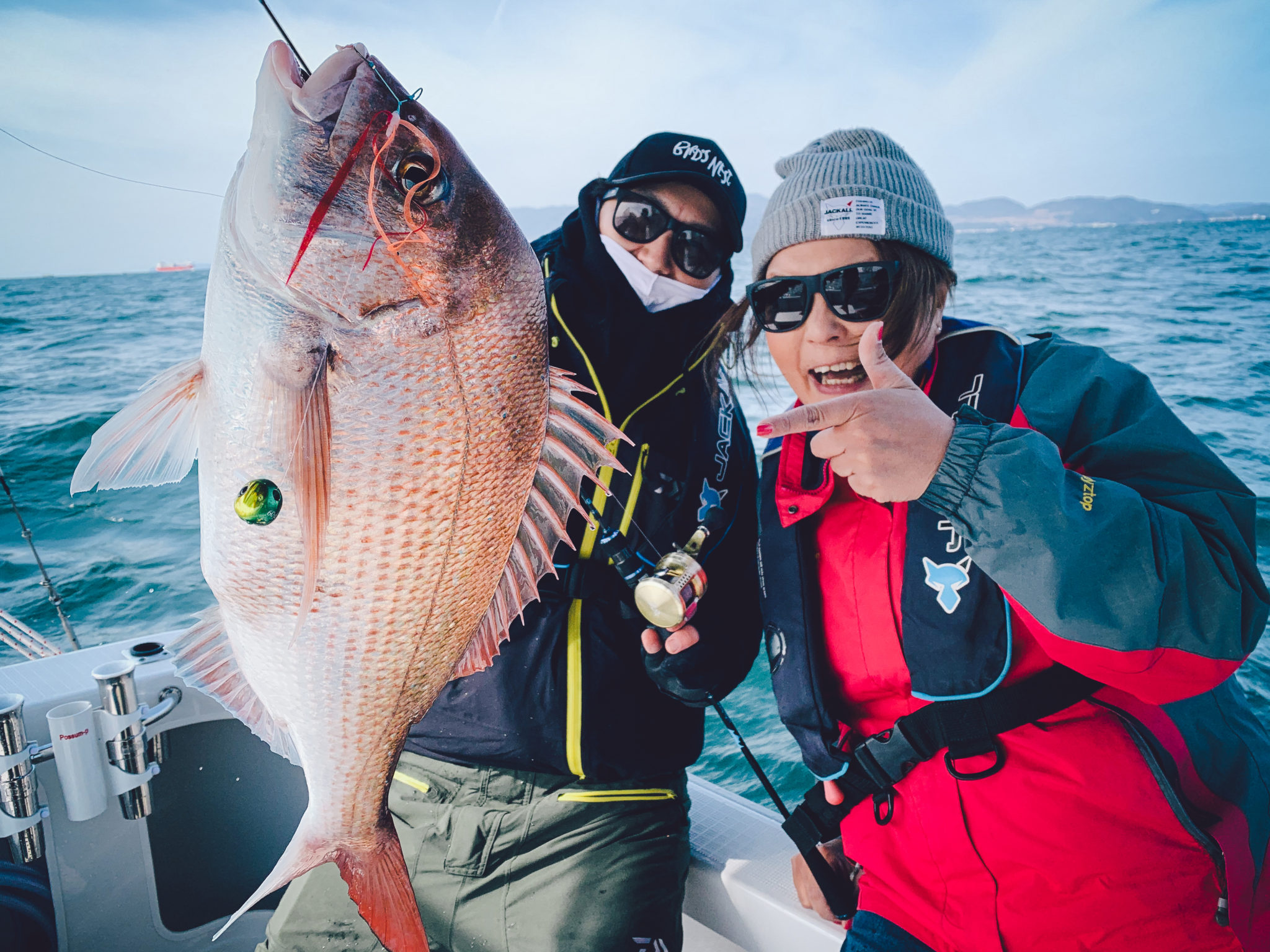 Fxf Kix 和歌山の加太沖でジャッカル田中亜衣さんからタイラバを学んできたよ Mr Nobite 釣りリアルを求めて