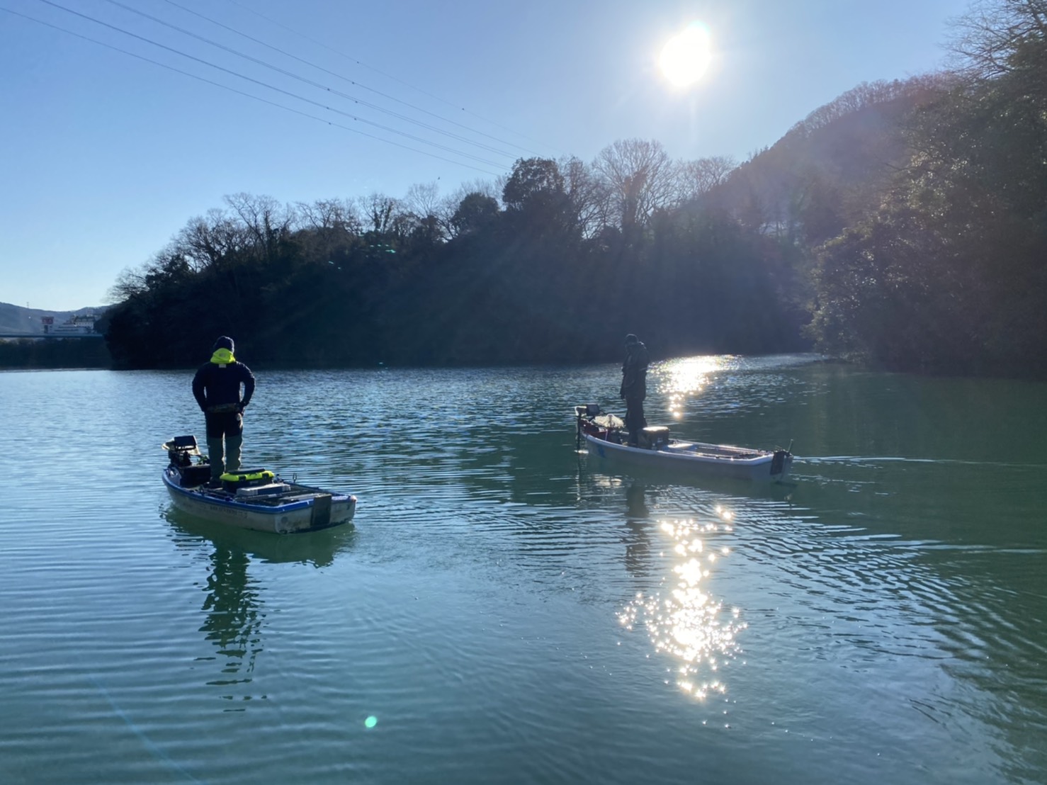 真冬の相模湖釣行 デコったけども楽しかった1日のお話 たかはしバスブログ